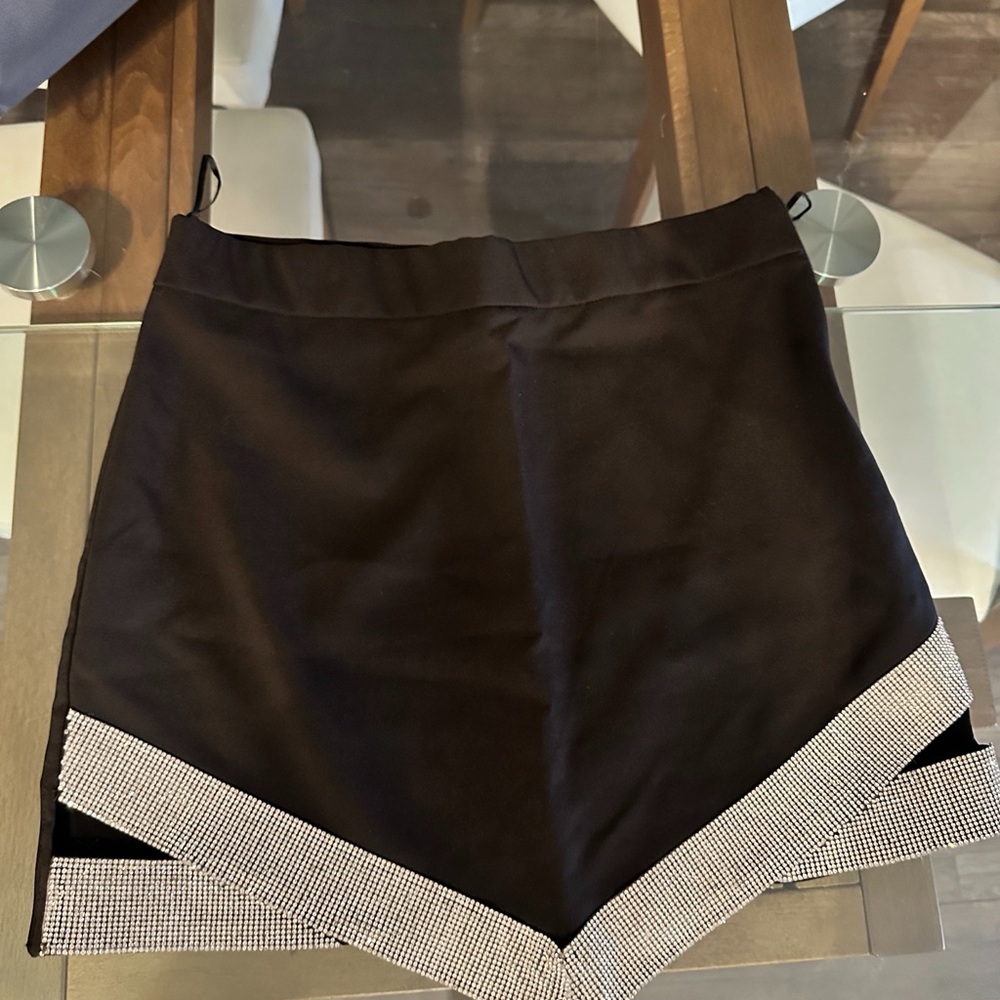 Zara Black skirt embellished